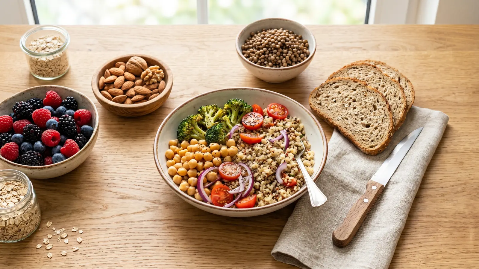 High Fiber Foods: Complete List with Grams Per Serving