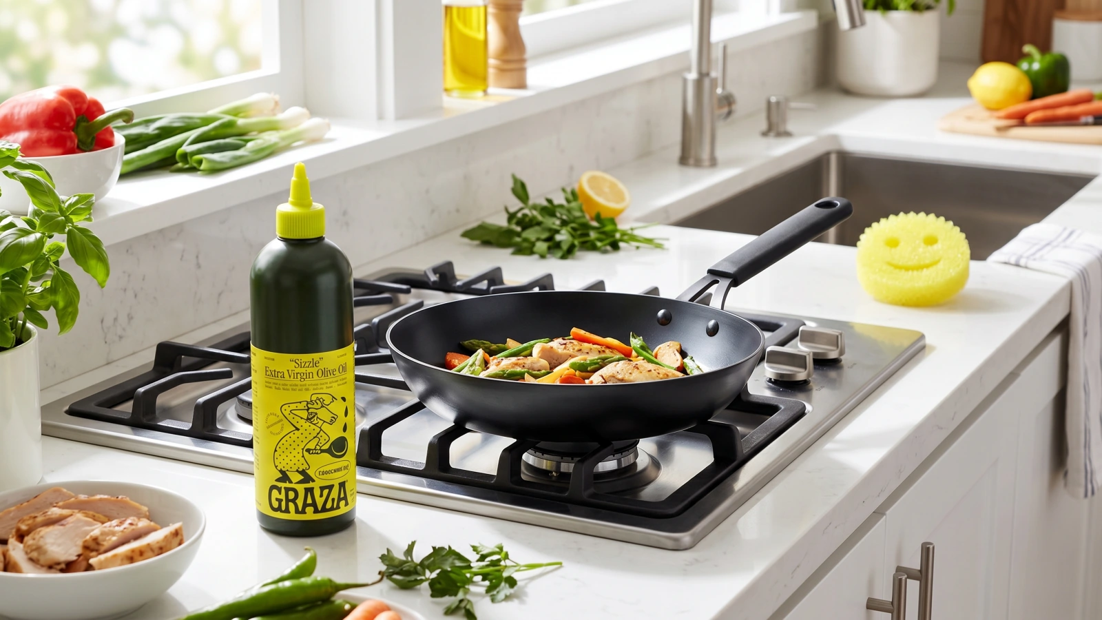 OXO Obsidian 10-inch carbon steel frying pan